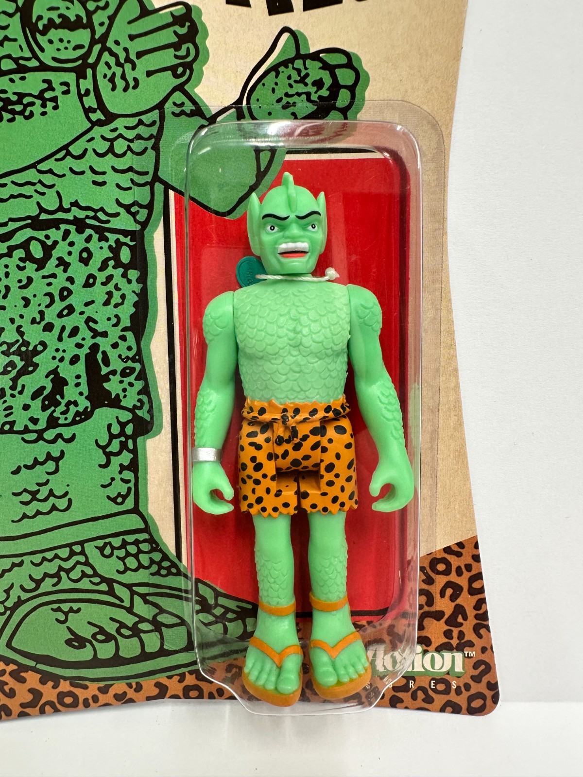 EXCLUSIVE SUPER7 THE GREAT GARLOO ORIGINAL GREEN FIGURE MOC REACTION NEW
