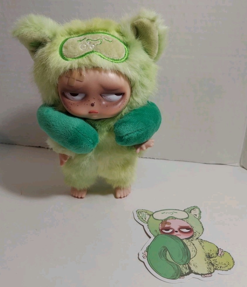 V2 Sleepless Grumpipi Whispers To Dreamland Green Keychain – Yan Yan