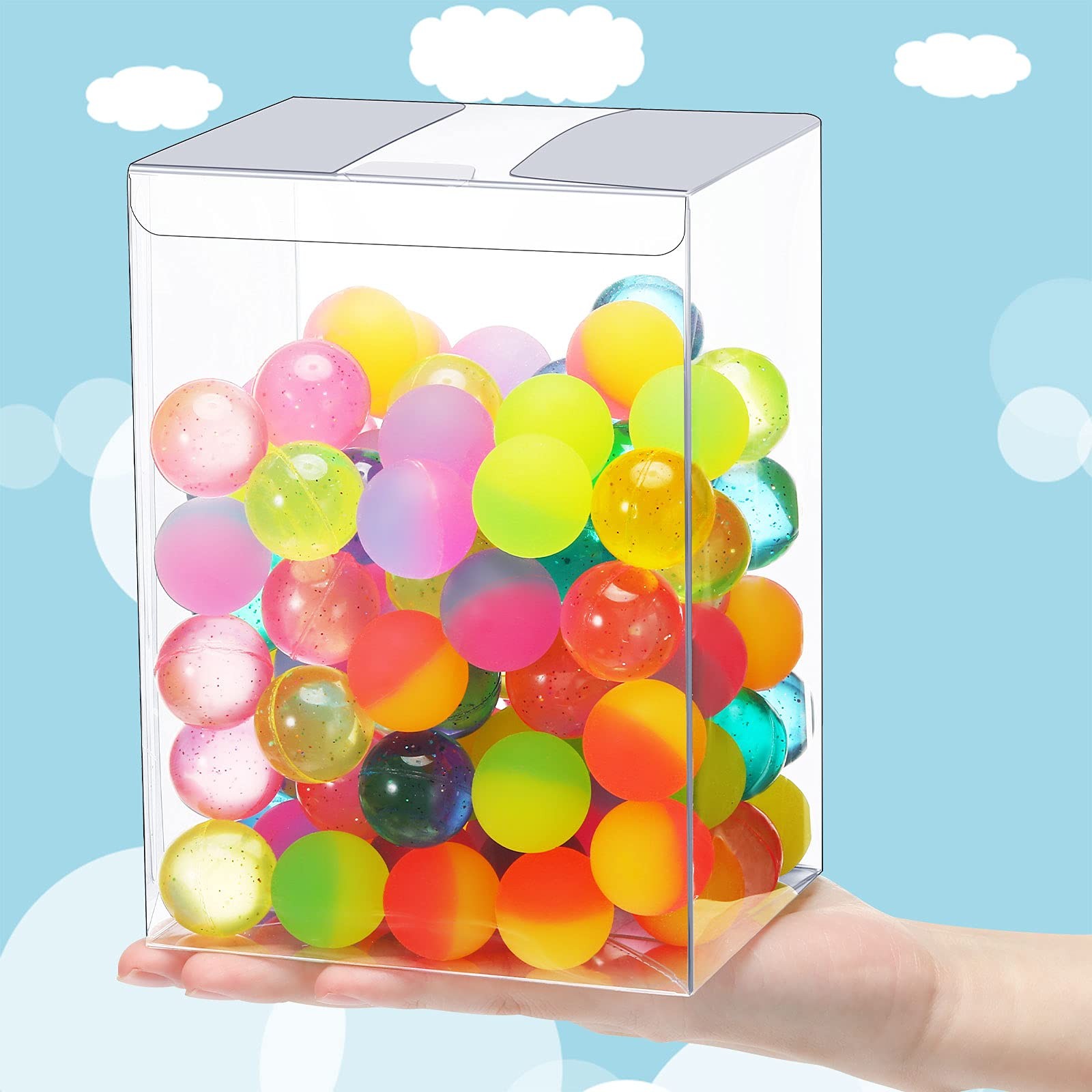 30 Pcs Clear Plastic Toy Protector Case 4 Inch Toy Display Vinyl Collectible …
