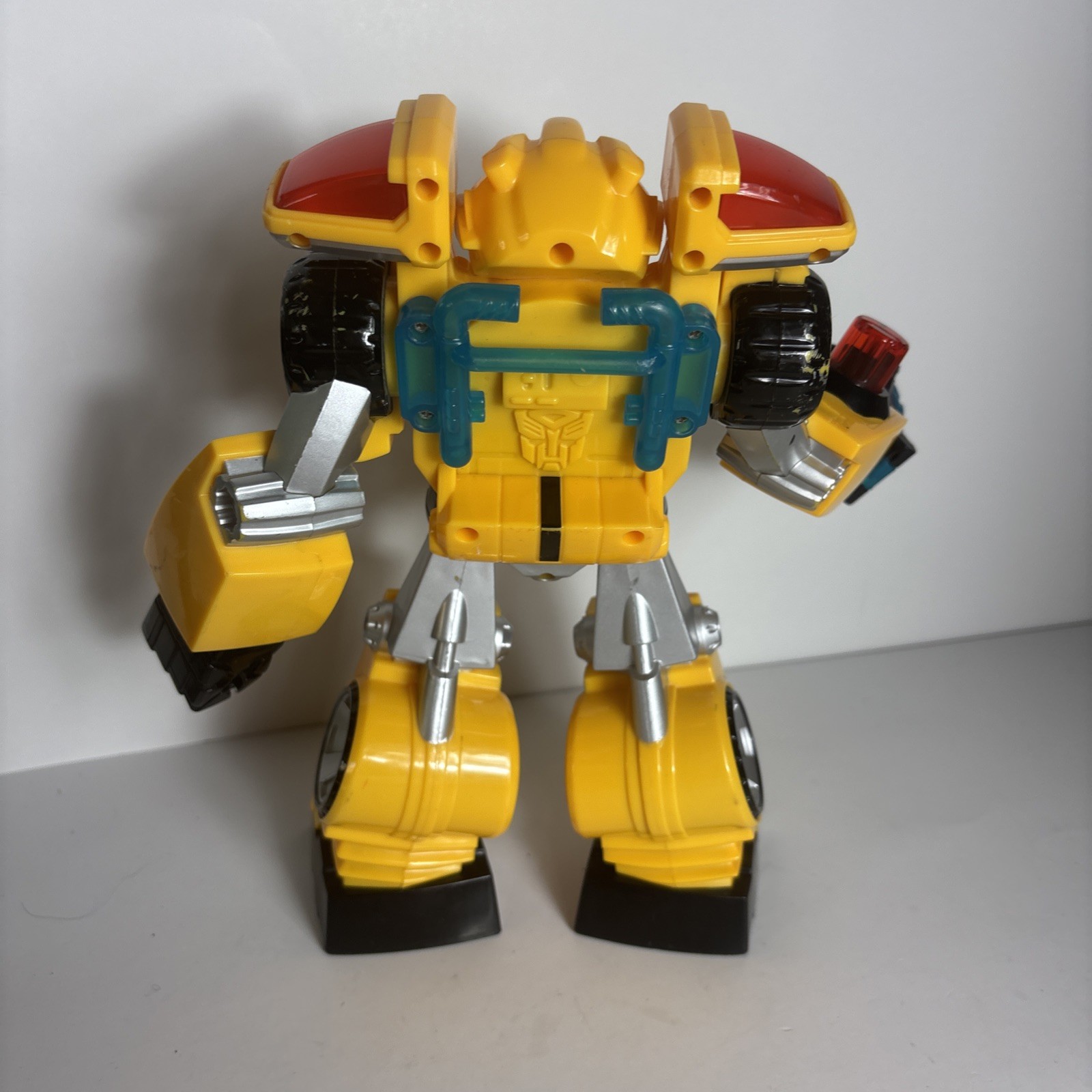 Transformers Lot W/ Bumble Bee Robot Figure Hasbro 10&Prime; Lights Sounds 2012
