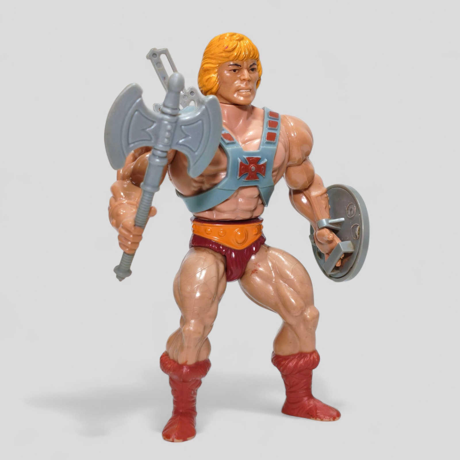 ESTRELA BRAZIL 🇧🇷 HE-MAN VARIANT COMPLETE VINTAGE MOTU ACTION FIGURE 80&rsquo;S