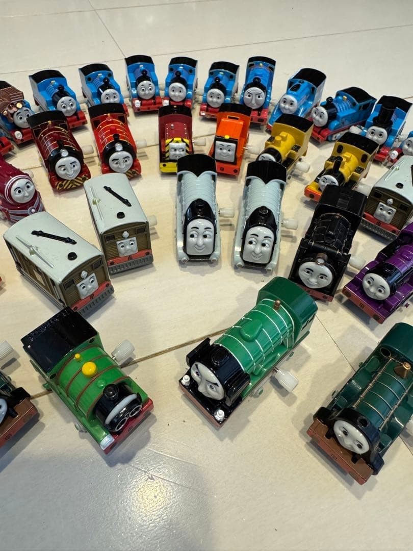 Thomas & Friends Capsule Plarail Toy Set Huge Lot TOMY from Japan Many character