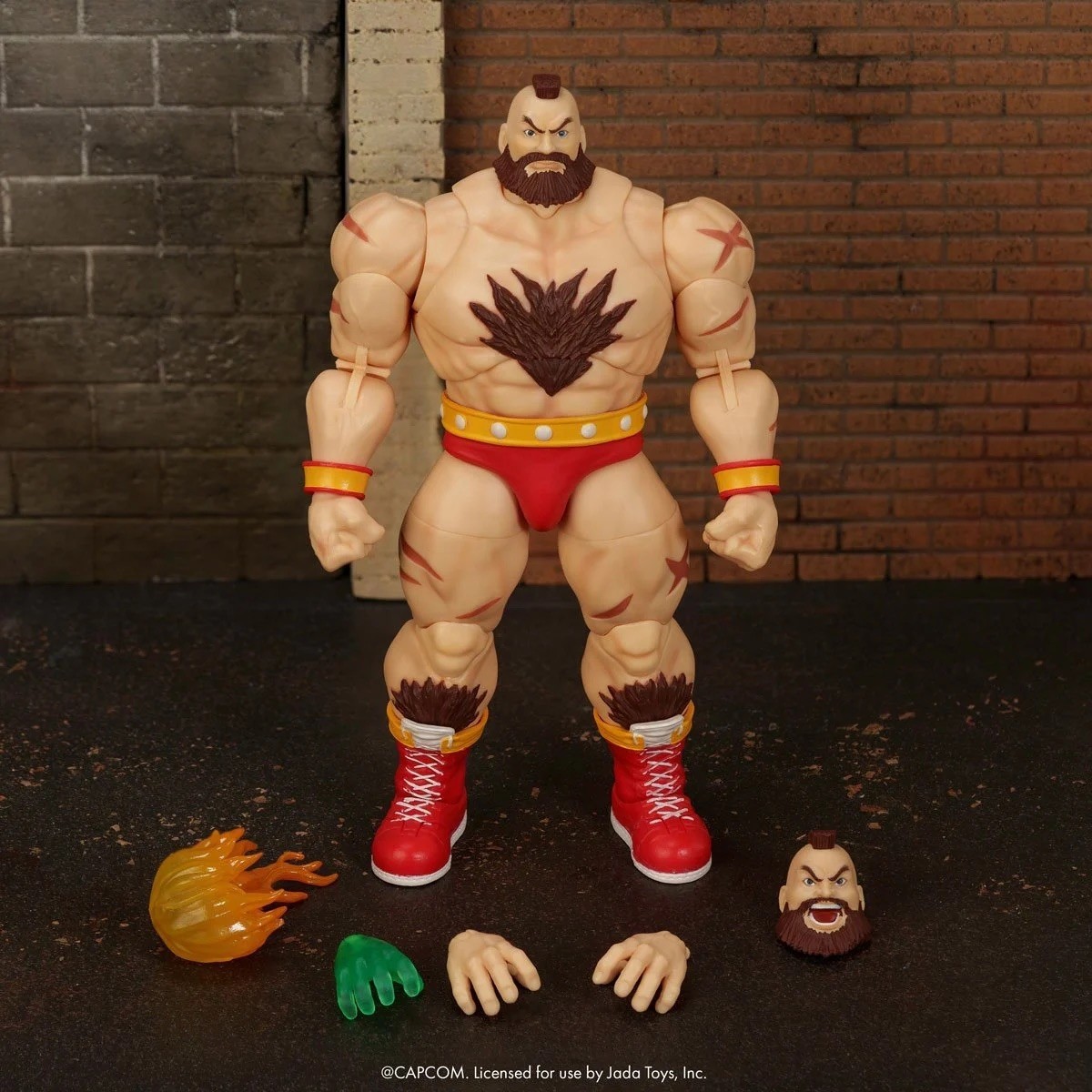 Ultra Street Fighter II Zangief Deluxe 6&Prime; Figure Jada Toys EST JULY 🔥PRESALE🔥