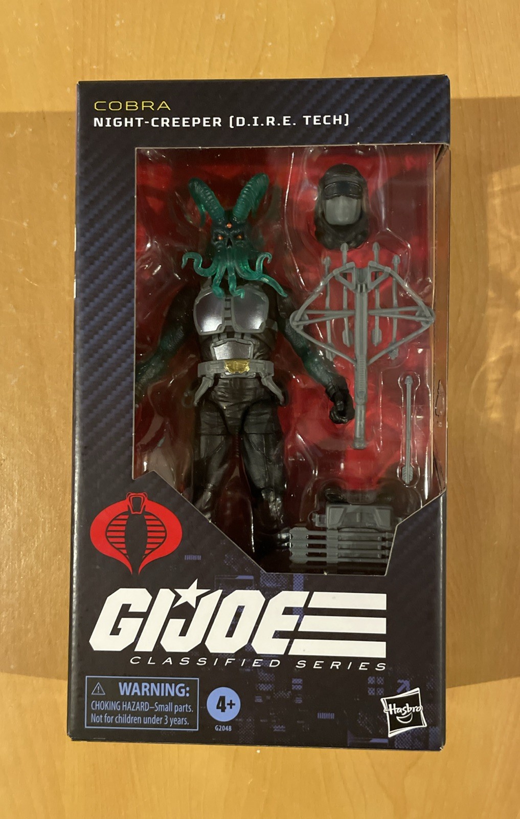 GI Joe Classified Series NIGHT CREEPER D.I.R.E. TECH 6” Figure #202 New
