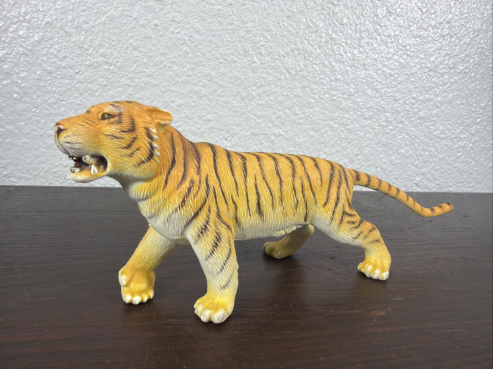 Vintage 1990’s ELC AAA 9” Bengal Tiger Figure Toy Animal Safari Jungle