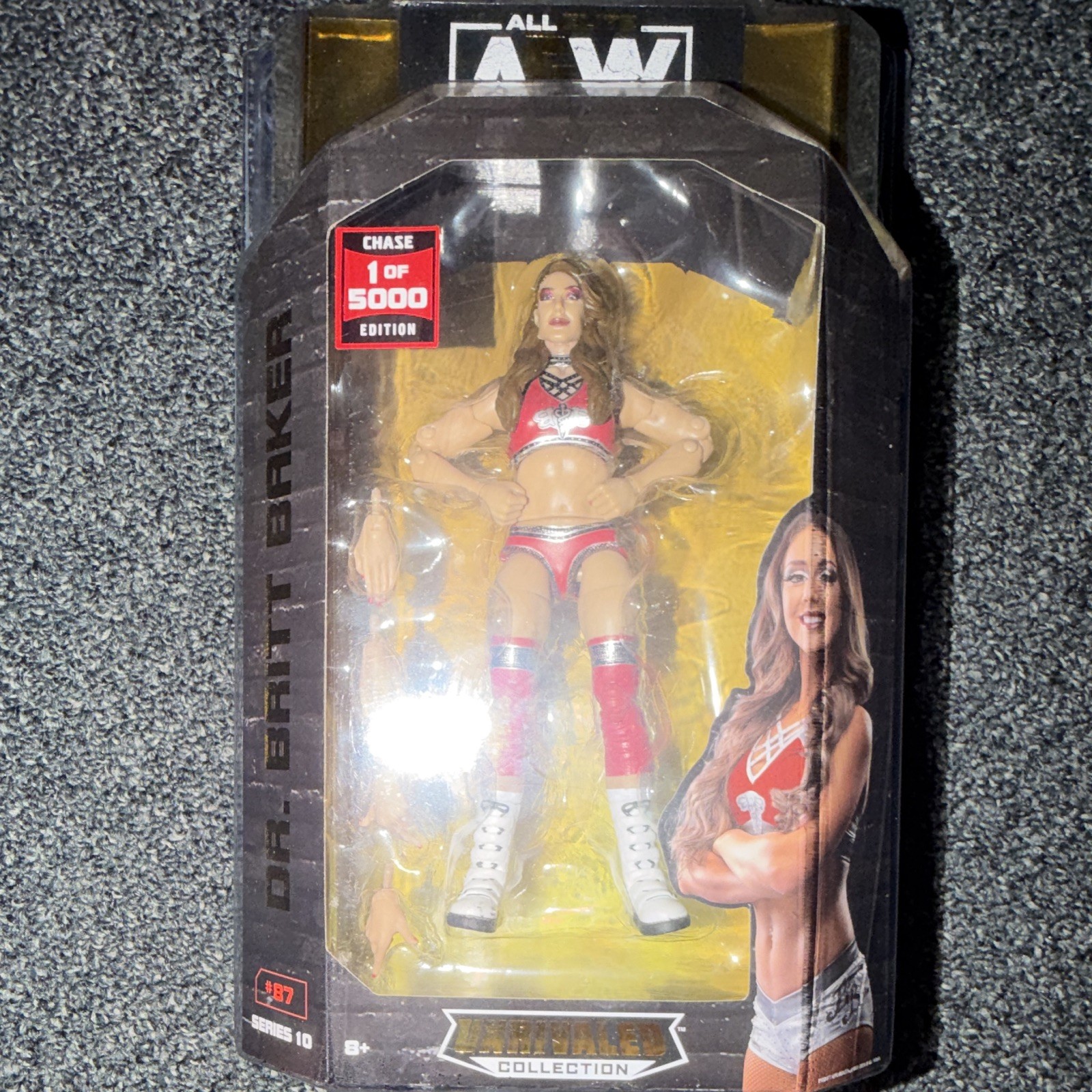 AEW Dr. Britt Baker Unrivaled Collection Series 10 Chase 1 of 5000 Figure