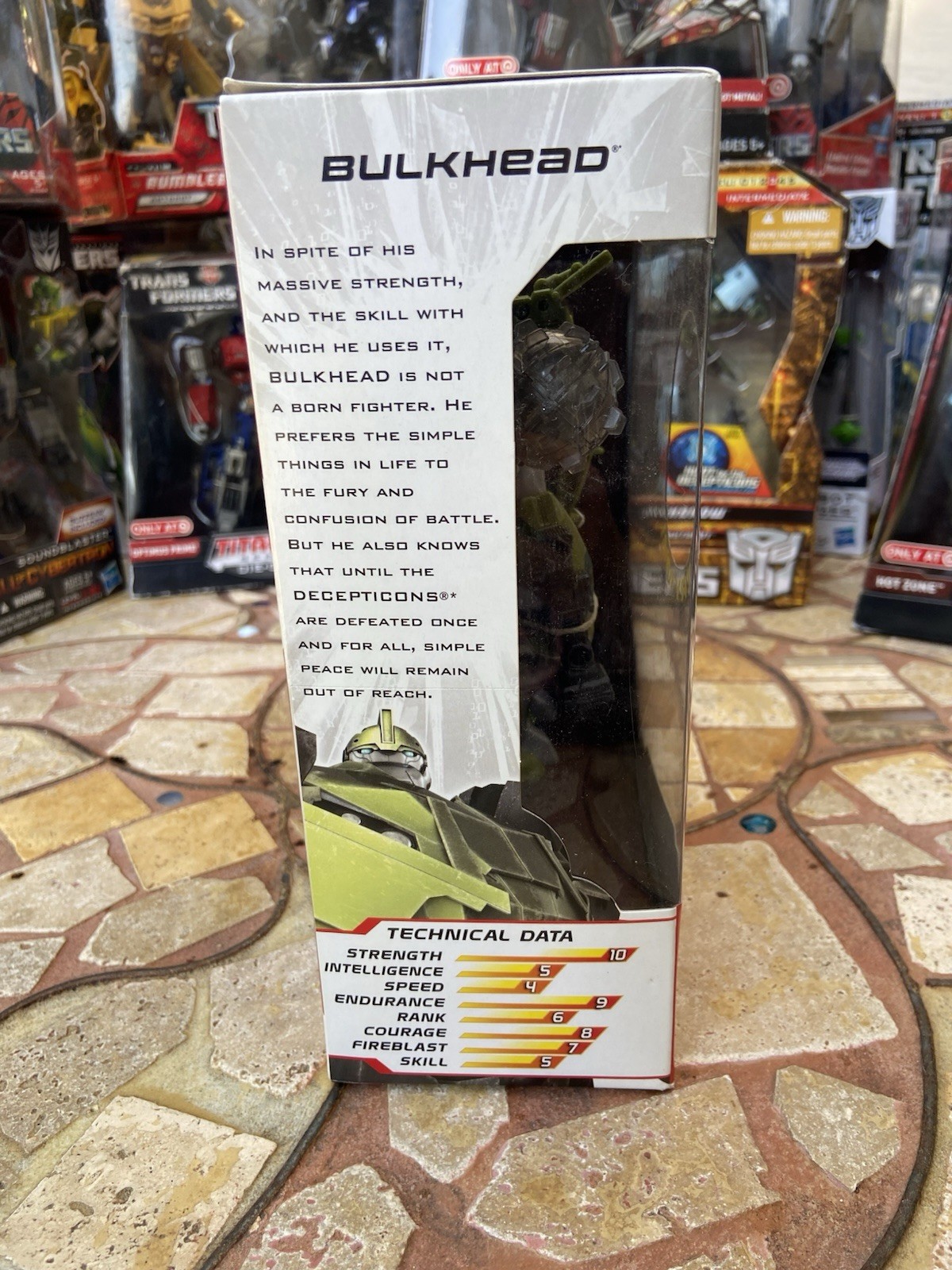Transformers Prime RID Bulkhead Voyager Class 2011 NEW MISB Autobot Figure