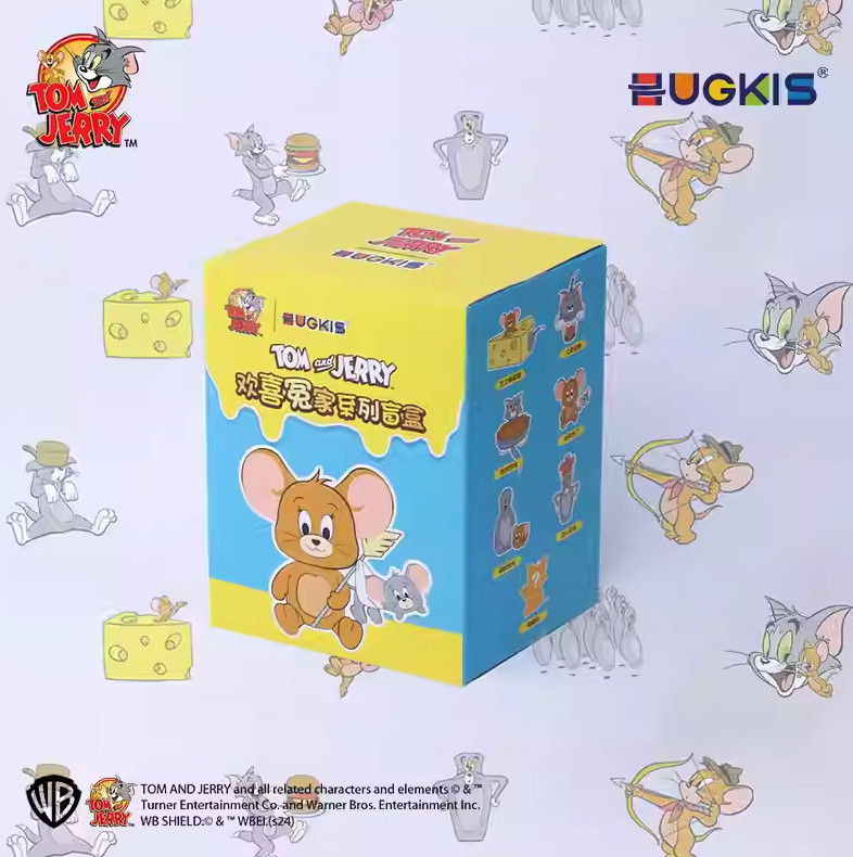 💡Hugkis x Warnerbros Tom and Jerry Loving Rivals Plush One Random Blind Box