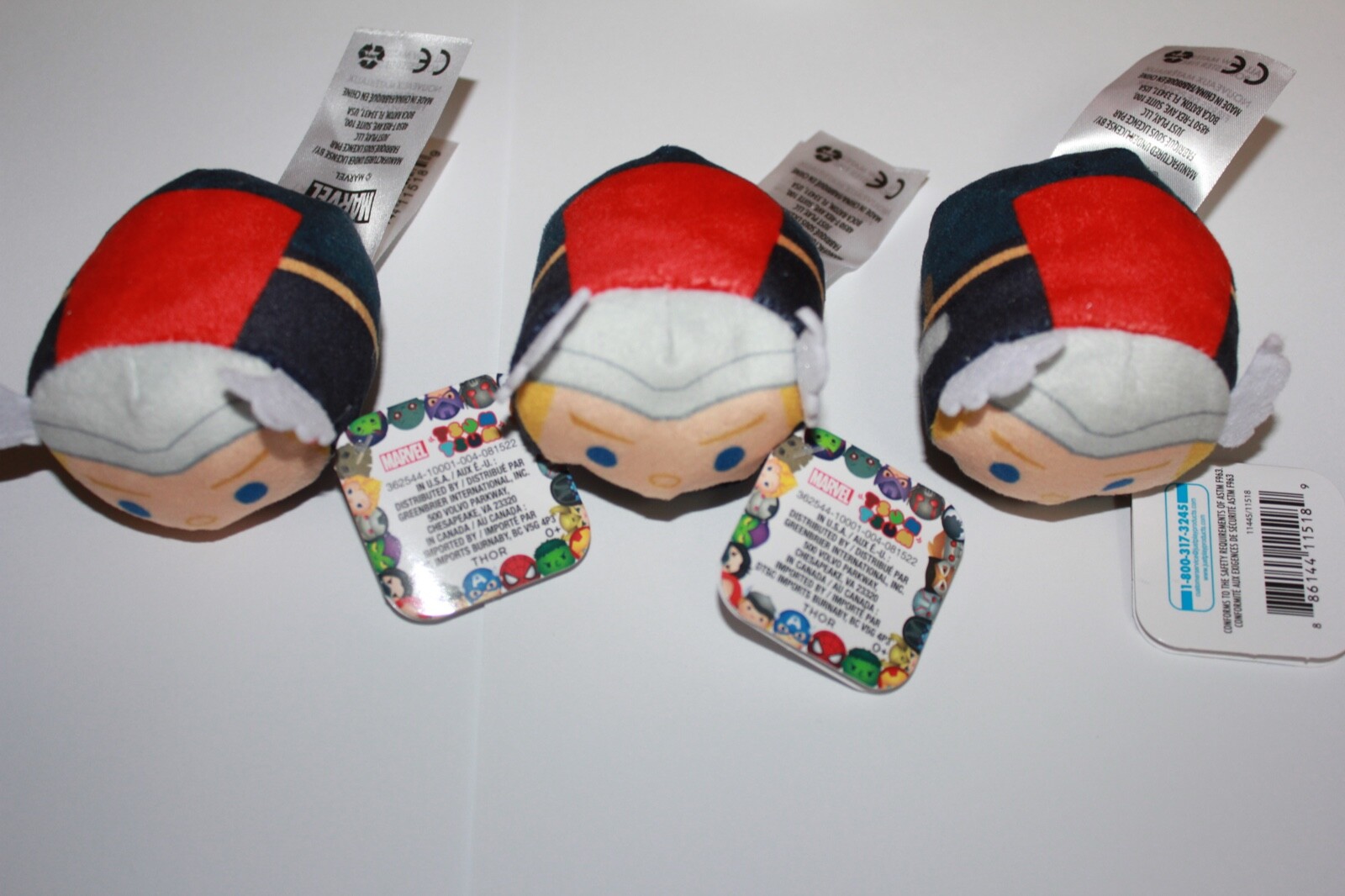 Disney Marvel Tsum Tsum Marvel&rsquo;s The Avengers Thor Lot Of 3 New