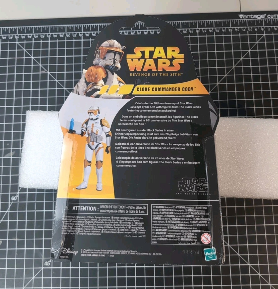 Star Wars The Black Series Clone Commander Cody Anniversary Action Figure Sixth