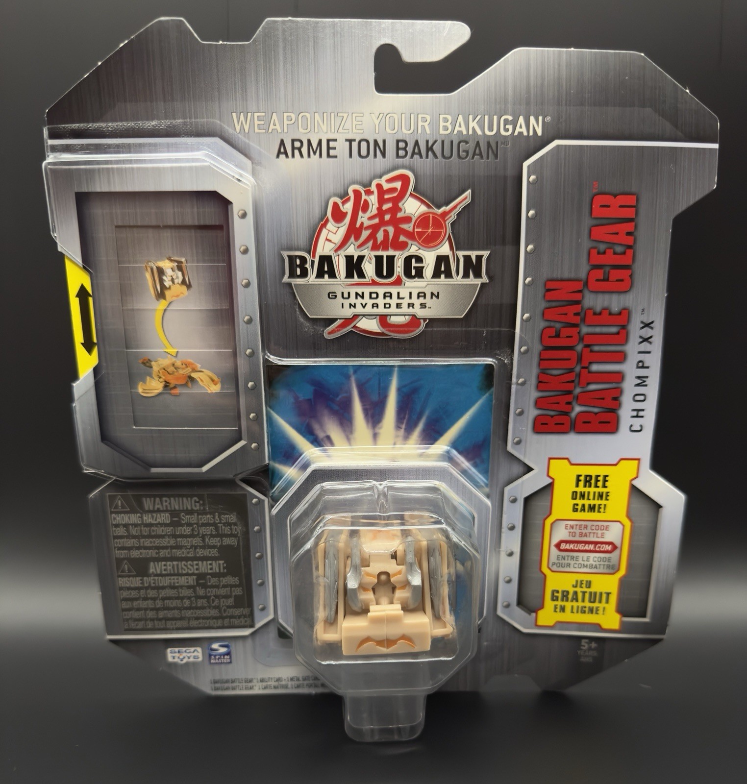 Bakugan Gundalian Invaders Battle Gear Chompixx New Original Package