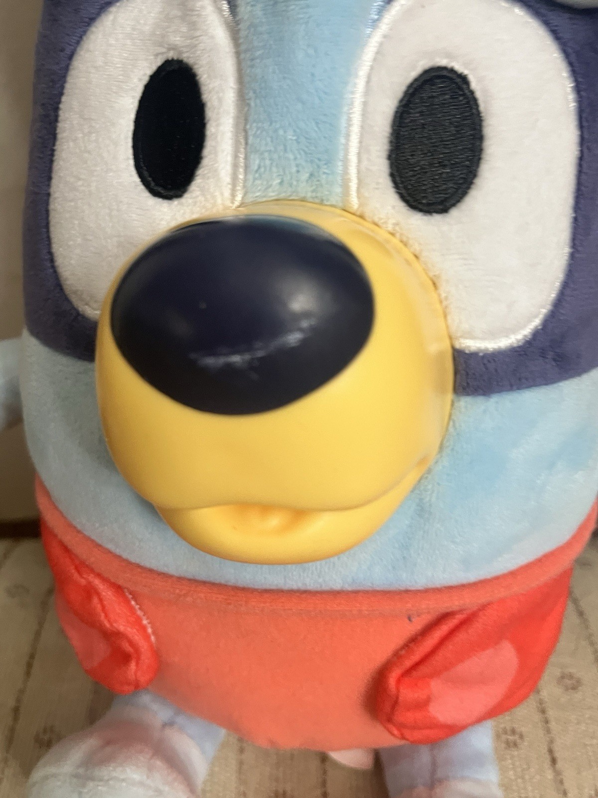 Baby Bluey 10 Sounds Care and Cuddle Soft 11” Plush Interactive Preowned