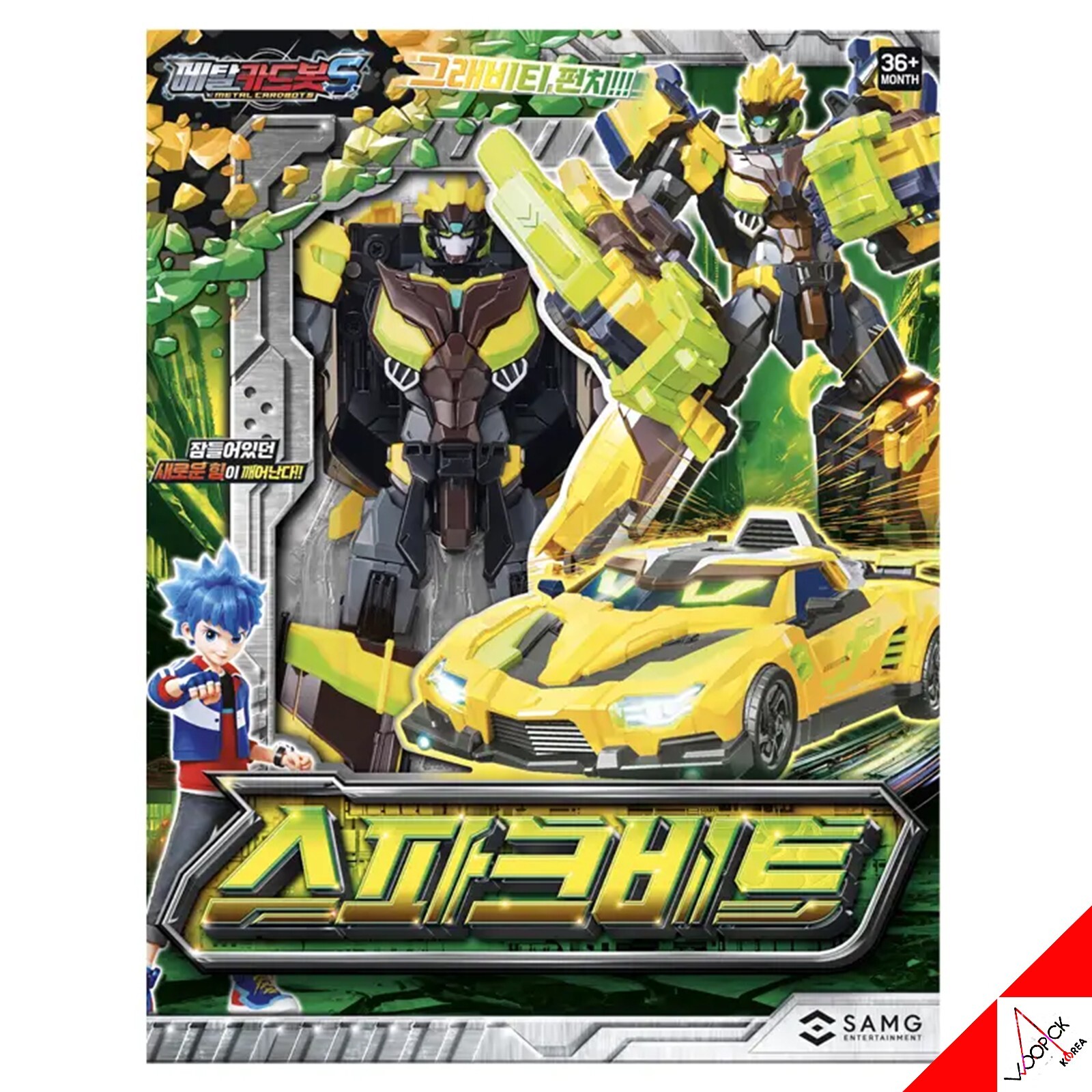 Metal Cardbot S Season2 SPARKBIT Transformer Robot Sports Car Figure Toy 2025