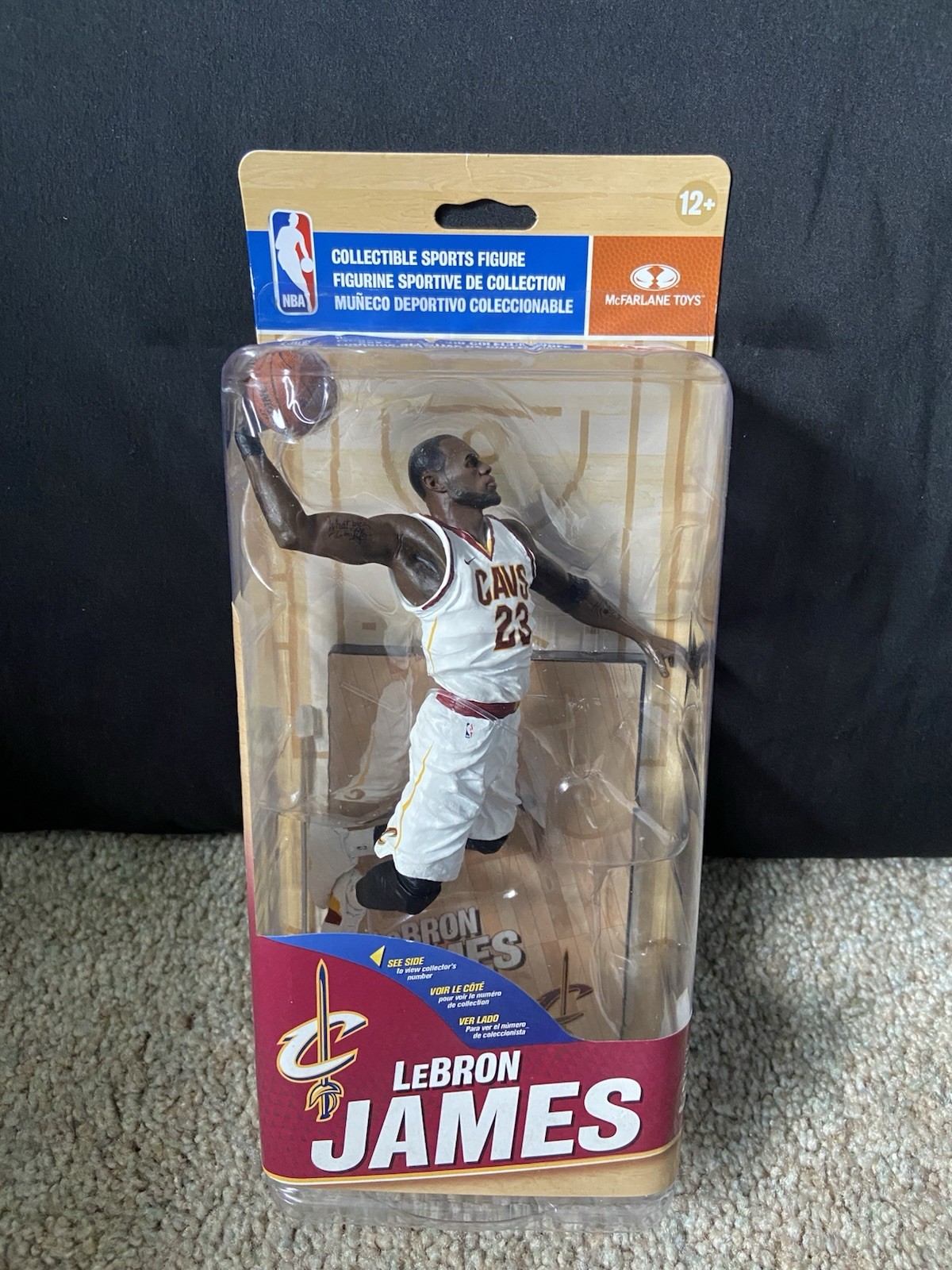 NBA Mcfarlane ONLY 250 made Lebron James Figure Series 31 Cleveland Cavaliers