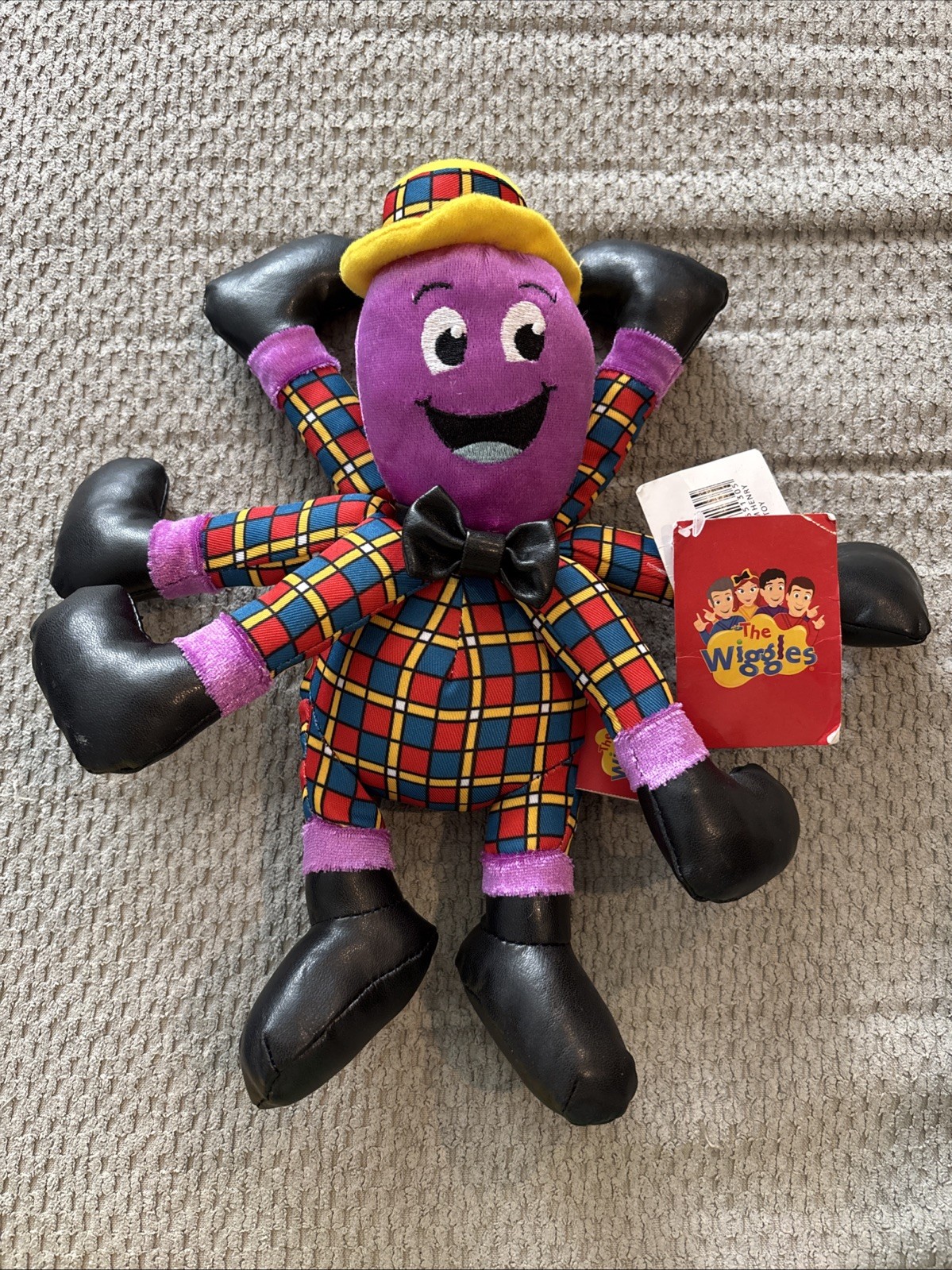 The Wiggles Henry The Octopus 10” Plush Purple 2018 CA Australia