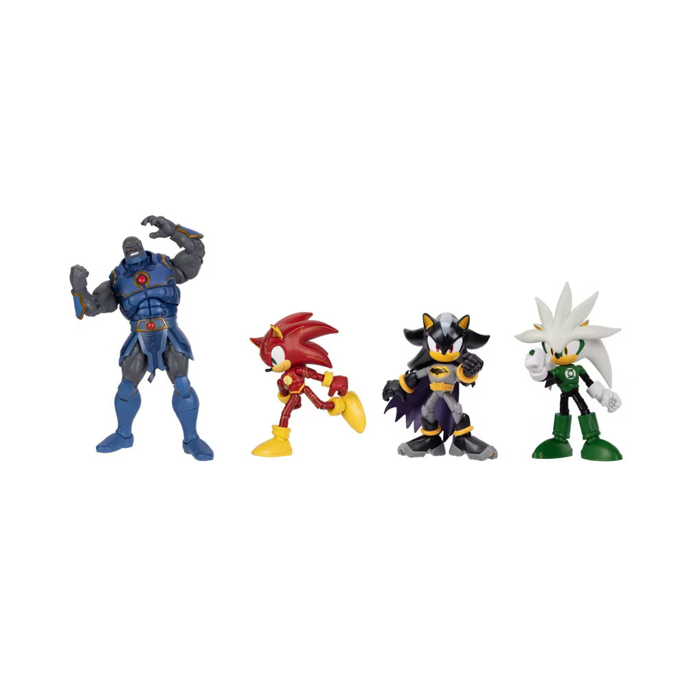 DC x Sonic the Hedgehog 5&Prime; Action Figure Multipack Power vs Speed