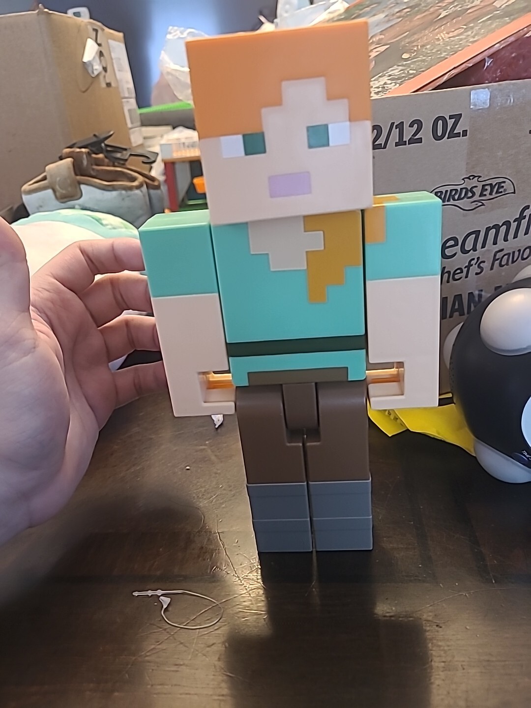 USED Mattel Minecraft Large Scale Action Figure: Alex 8.75 inches Tall