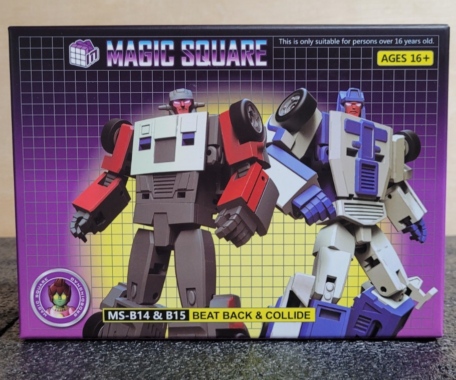 Magic Square MS-B14 Beat Back & MS-15 Collide figure set