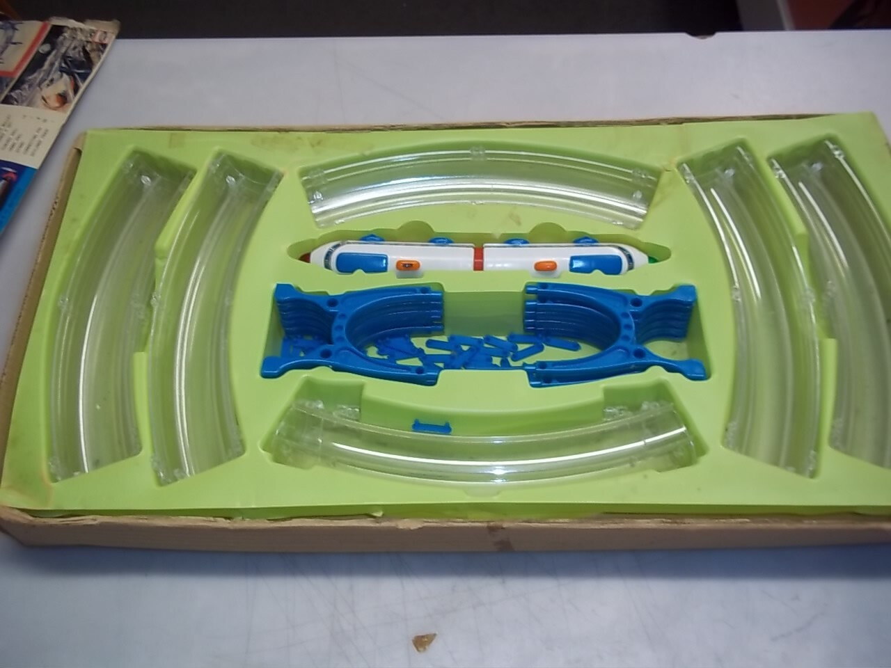 Bullet Skyliner elevated train set by Trans Lunar No 154 Battery Operated A-set