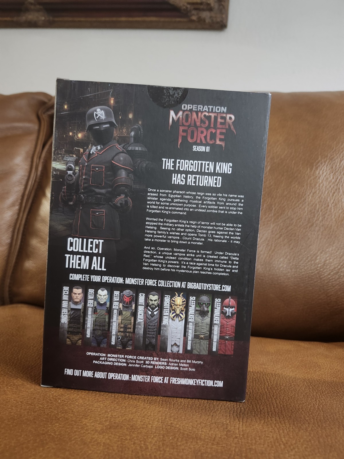 Operation Monster Force Sleepwalker Obsidian Elite
