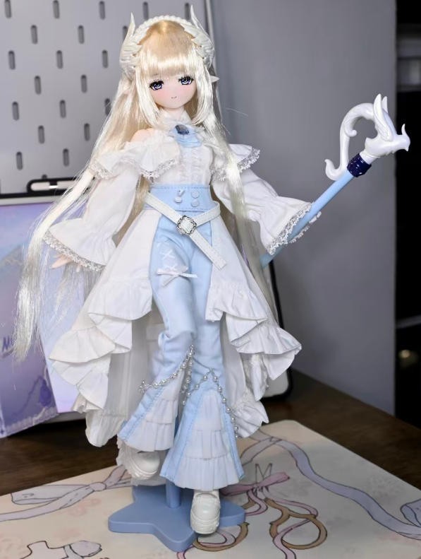 Come4Free Minty Feather Fog Poem 22cm/8.6In Bjd Dressable Action Figure Gift