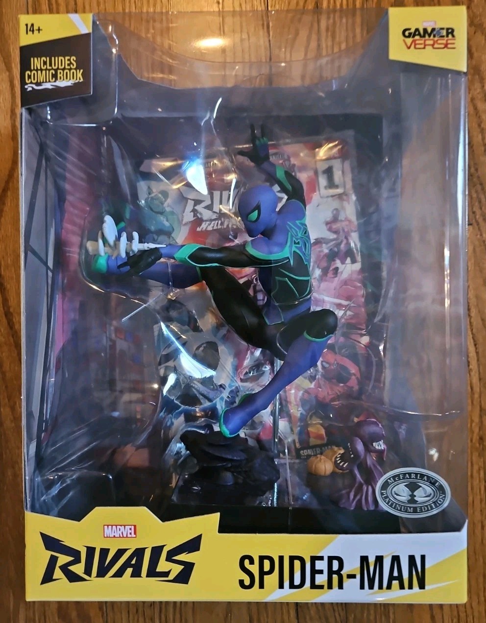 Marvel Rivals SPIDER-MAN CHASE PLATINUM ED 1:6 Scale Fig. by MCFARLANE