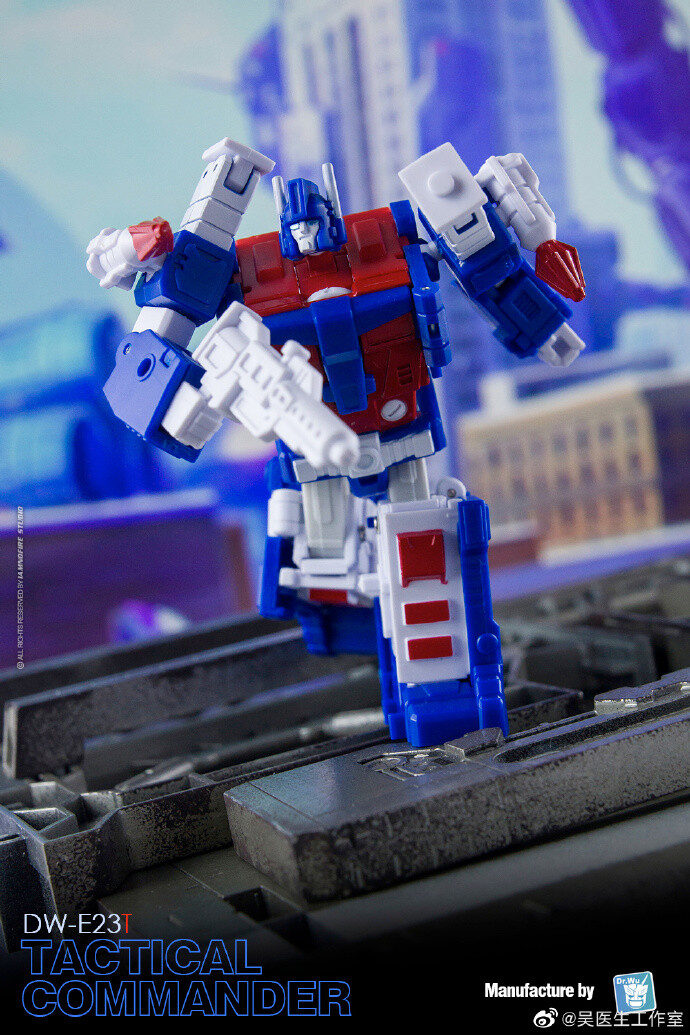 DR. WU DW-E23 Tactical Commander MINI Magnus E23T/E23D/E23B/E23P 6cm Figure