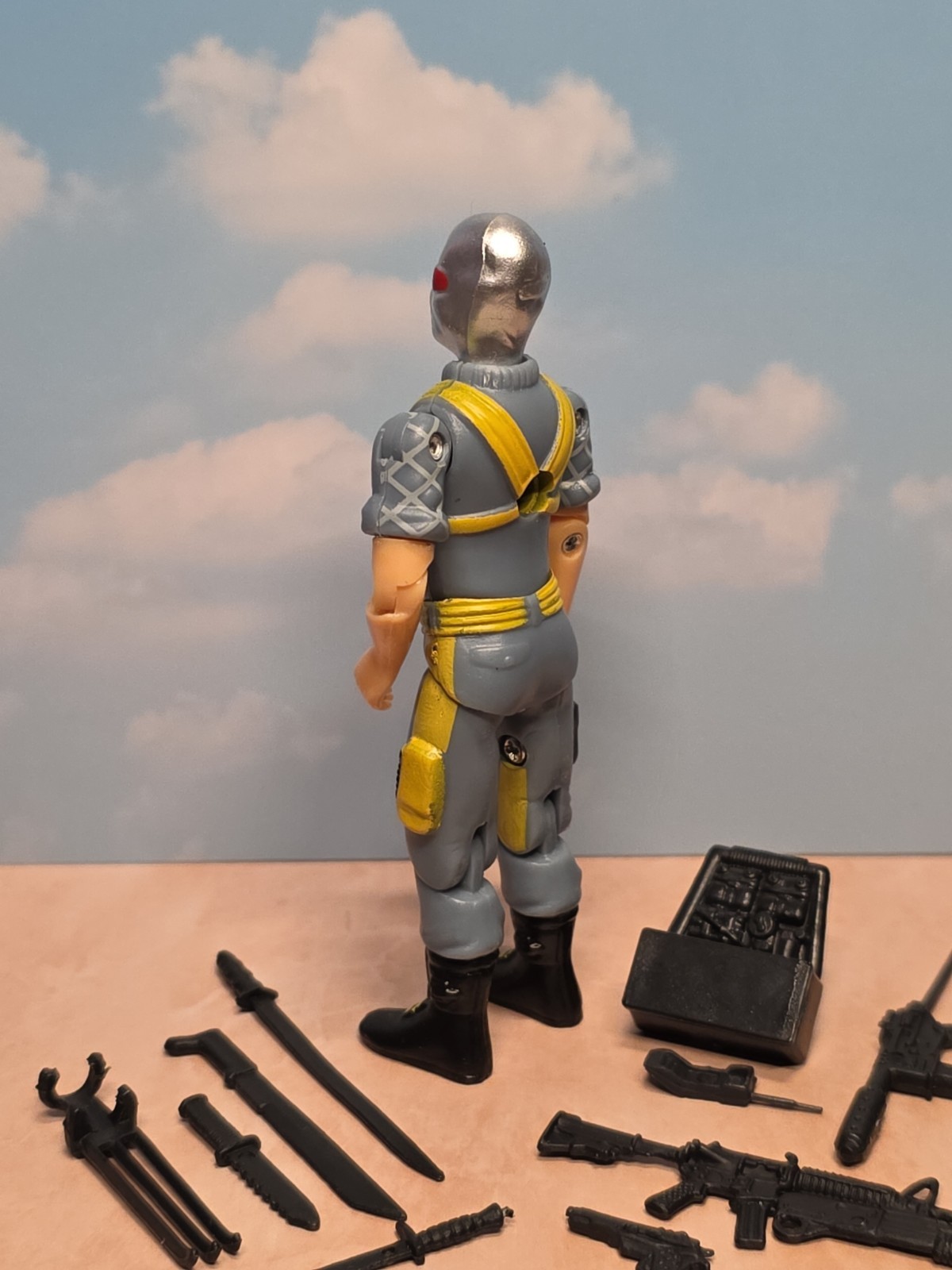 Invasor Snake Eyes Python Patrol Black Major G.I. Joe GI Joe 2026 Version 2 Red