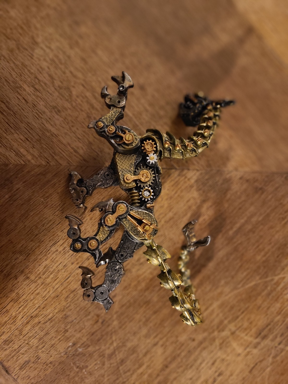 Safari LTD Steampunk Copper Clockwork Robot Dragon Figure 2019