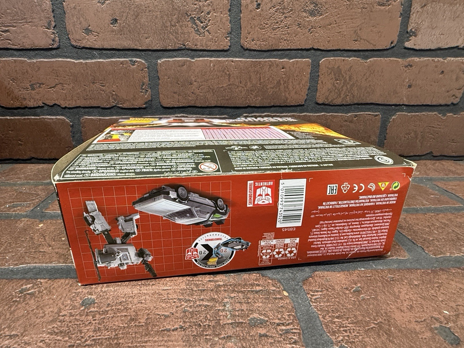 Hasbro Transformers Back to the Future 40th Anniversary Gigawatt Delorean NEW