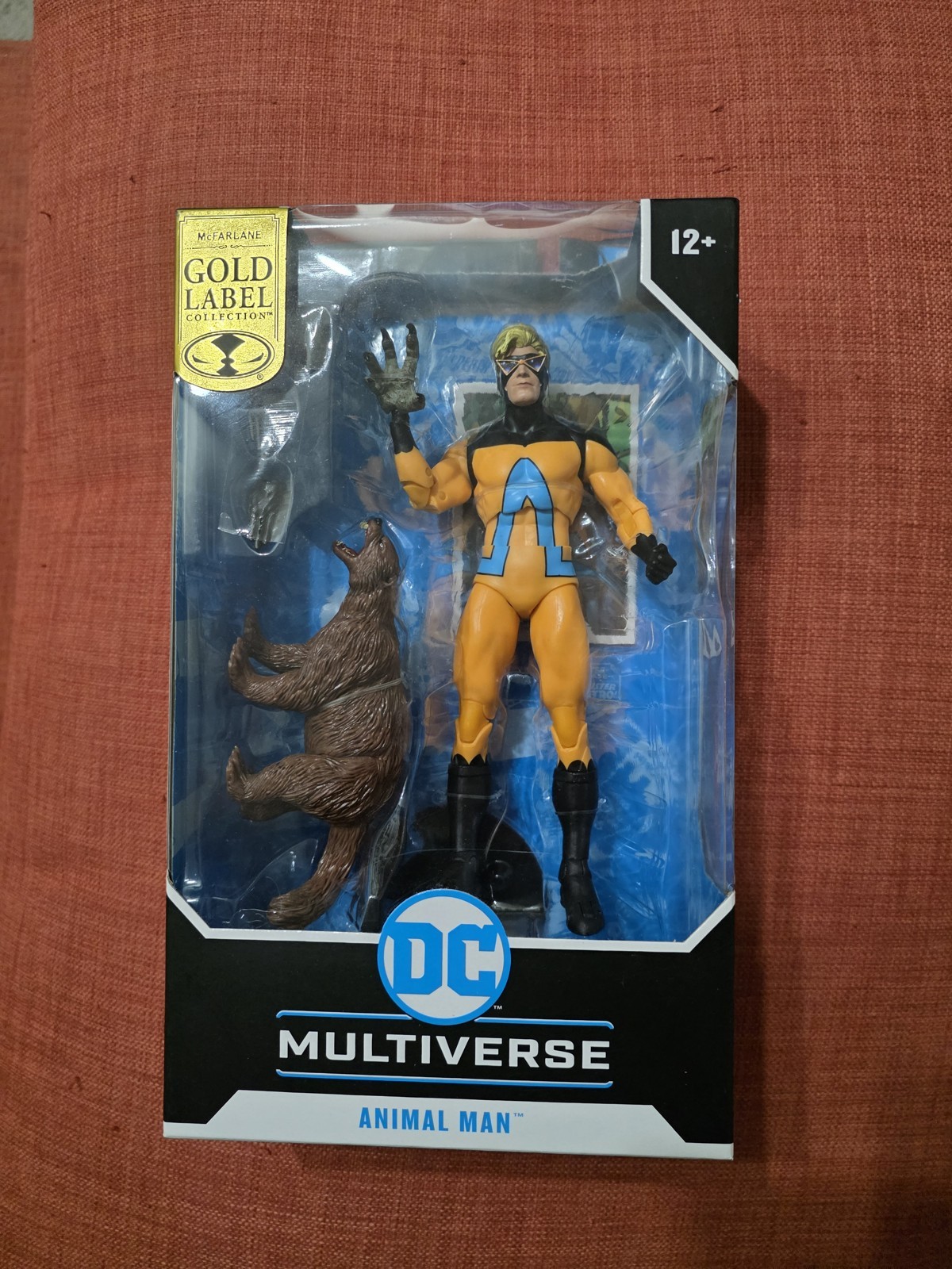 McFarlane DC Multiverse Animal Man Gold Label 7in Action Figure New Sealed
