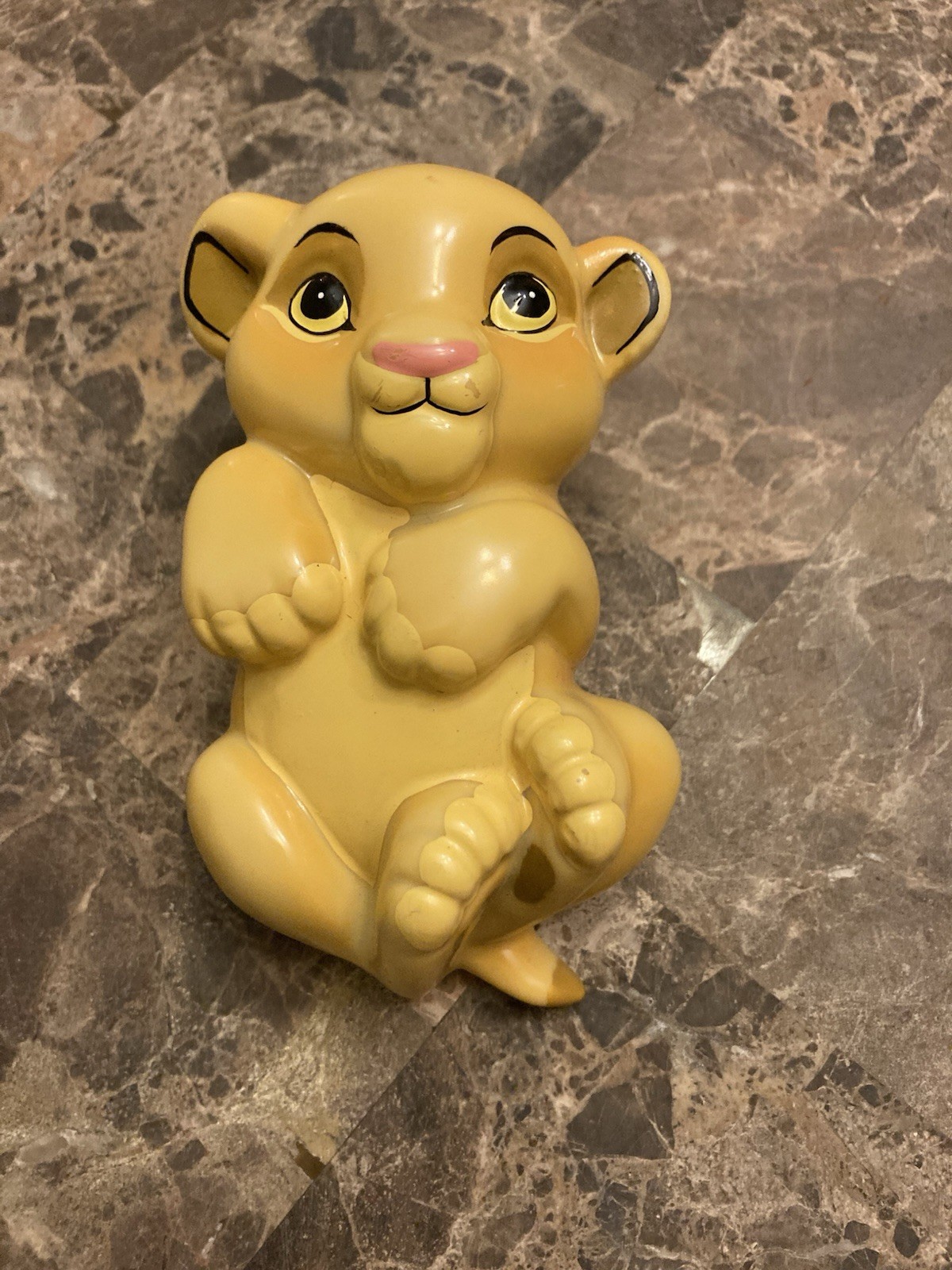 VINTAGE Disney The Lion King Simba Nite Light RARE Night Light