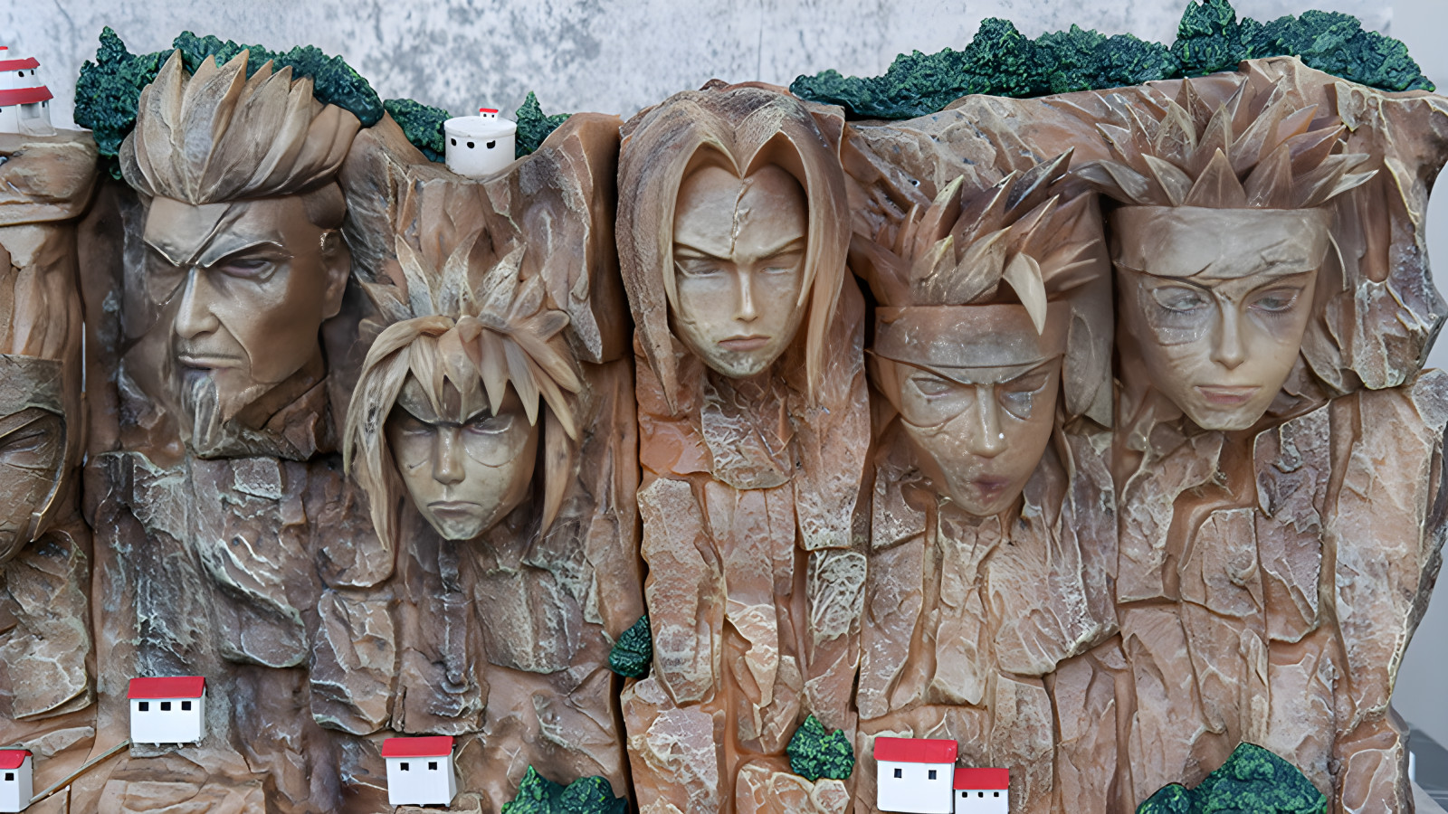 60cm Konoha Hokage Wall Model – Naruto Shippuden Anime Collection Figure Statue