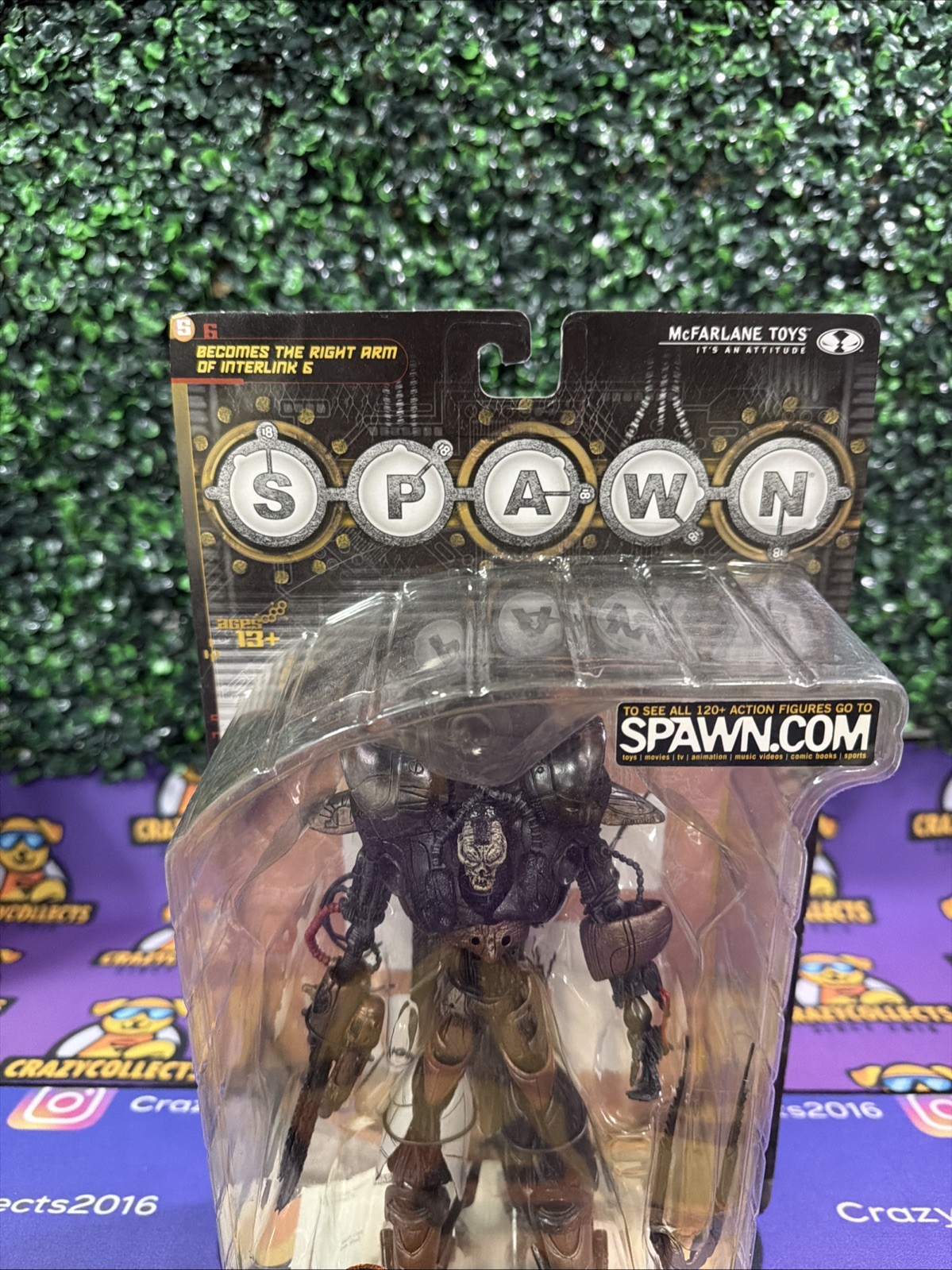 Spawn Series 18 Interlink 6 Right Arm RA5 Of Giant Robot McFarlane Toys