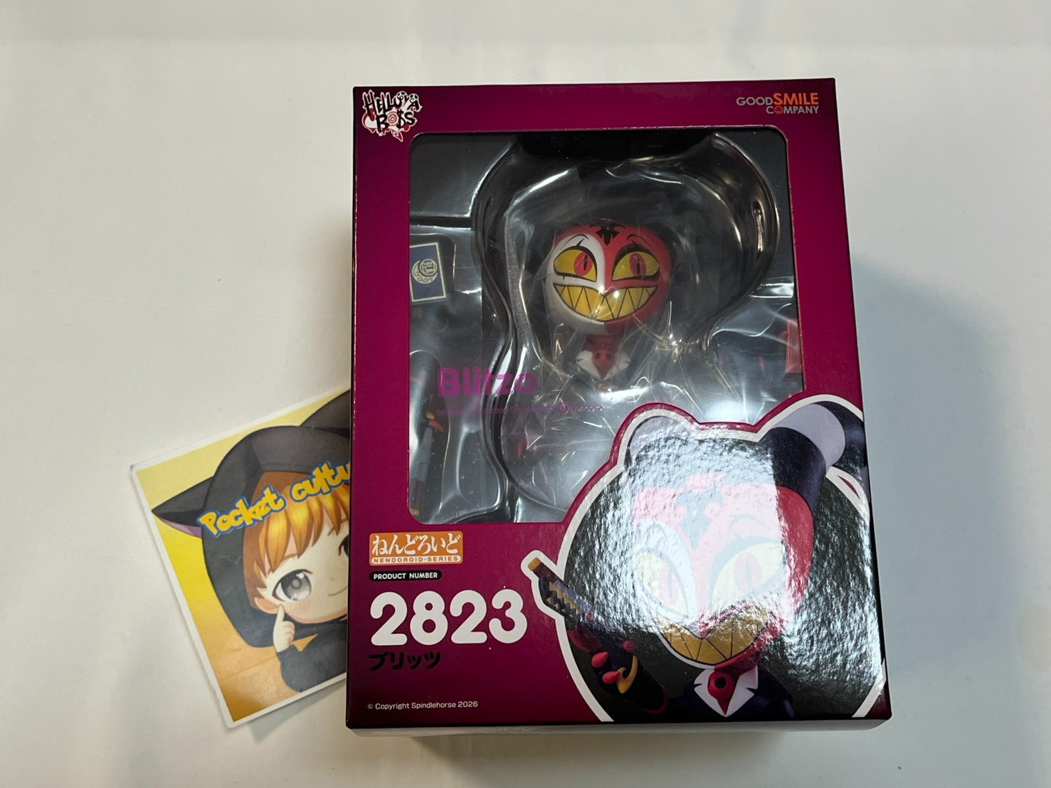 Helluva Boss Blitzo Nendoroid Good Smile Company Non-scale Action Figure New