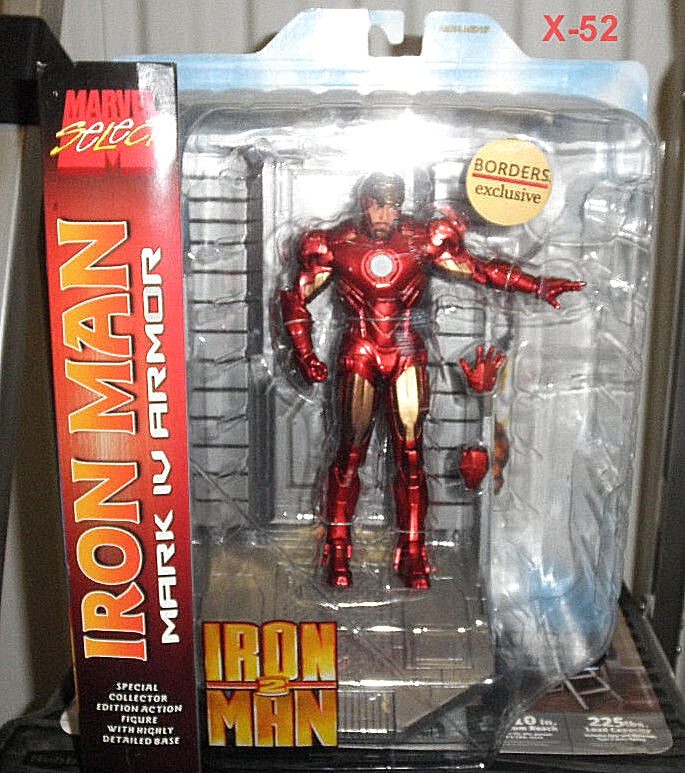 Iron Man Exclusive Robert Downey Jr movie figure MCU Avengers Marvel Select