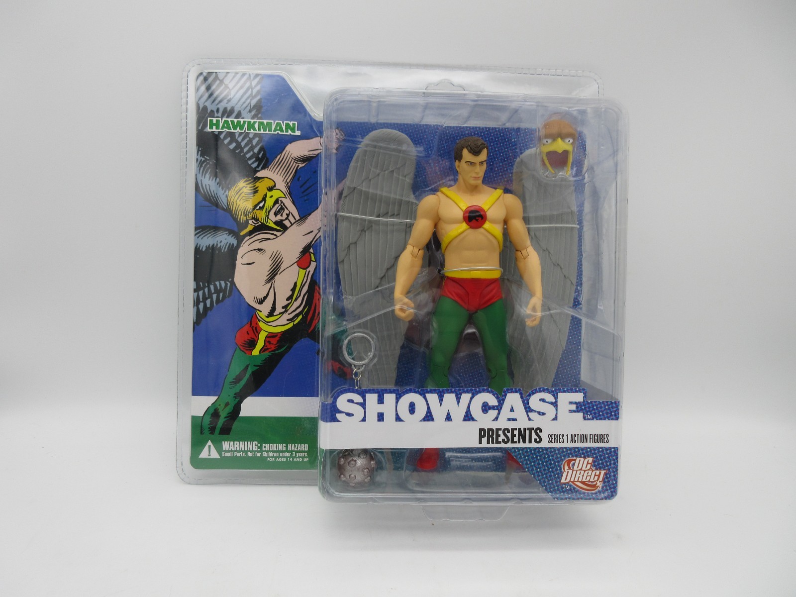 Showcase Presents Series 1 HAWKMAN 7&Prime; Action Figure [DC Direct, 2008] NIP!
