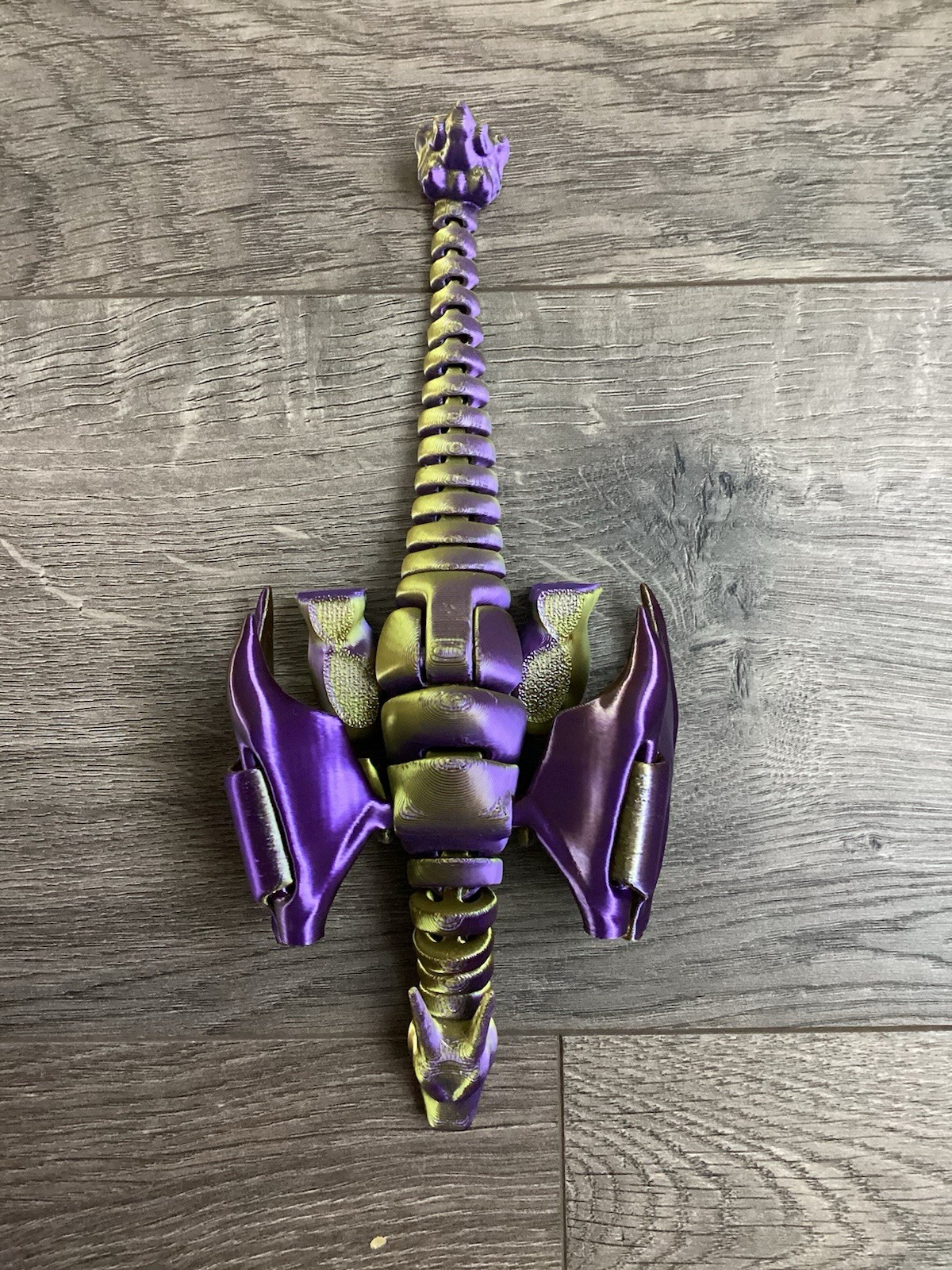 3D Printed Charizard Pokémon Dragon Articulated Flexible 8 Inches Long