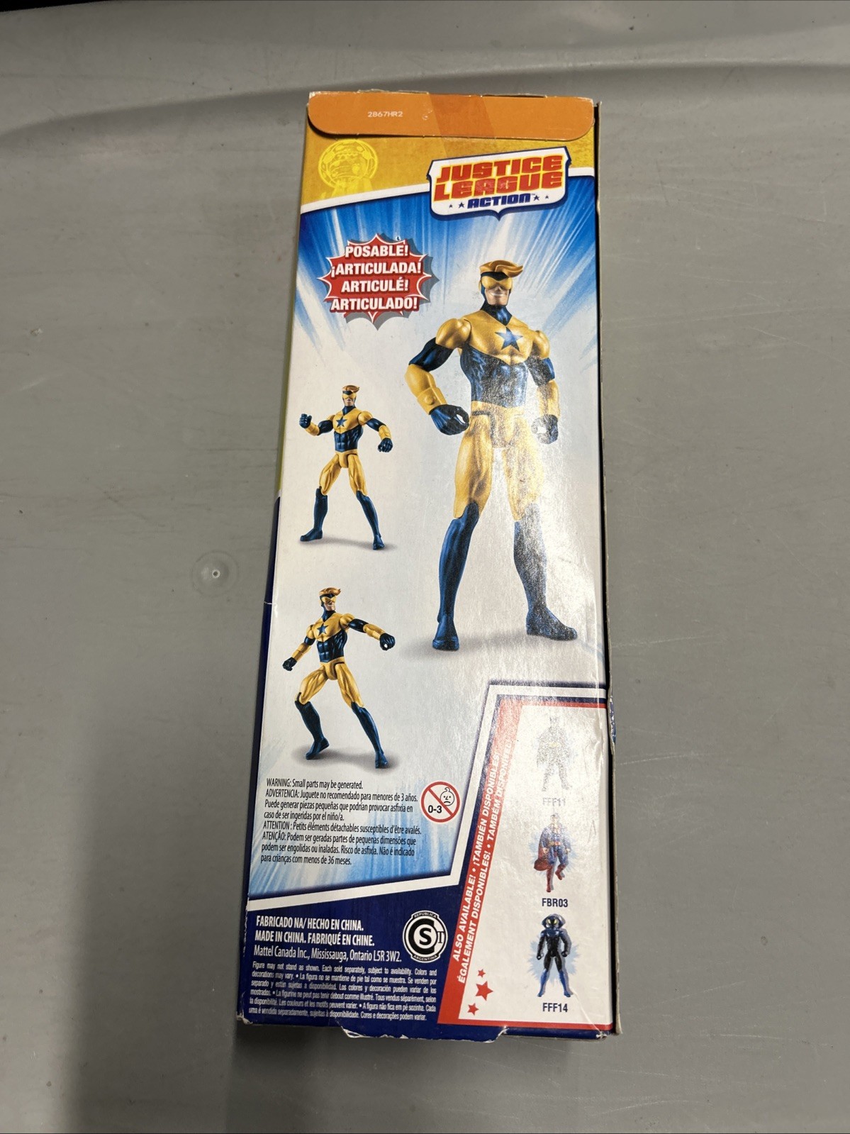 BOOSTER GOLD ( 12&Prime; ) ( 2017 ) DC JUSTICE LEAGUE ACTION FIGURE ( MATTEL )