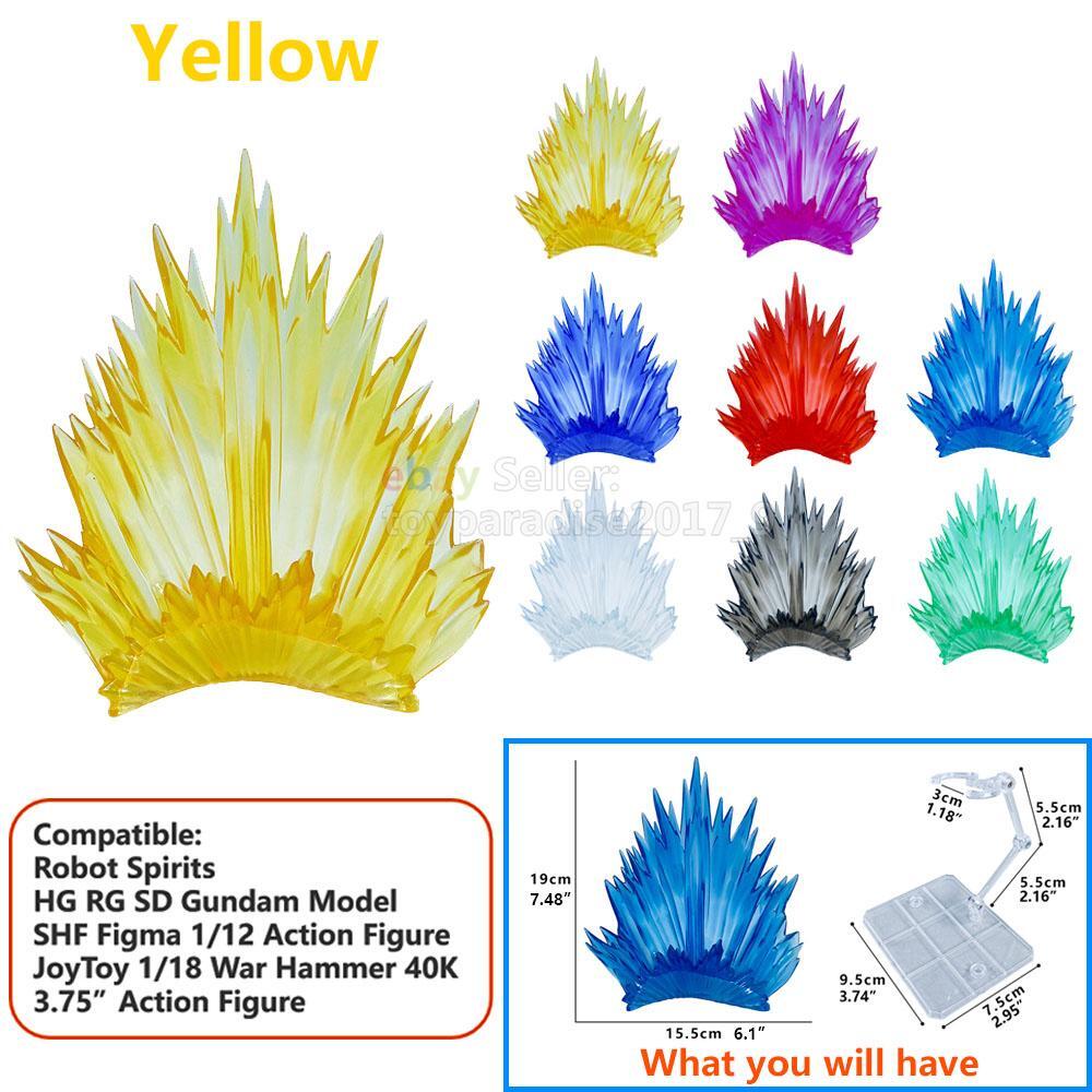 For Tamashii Dragon Ball 1/12 Action SHF Figure Energy Aura Effect Stand Holder