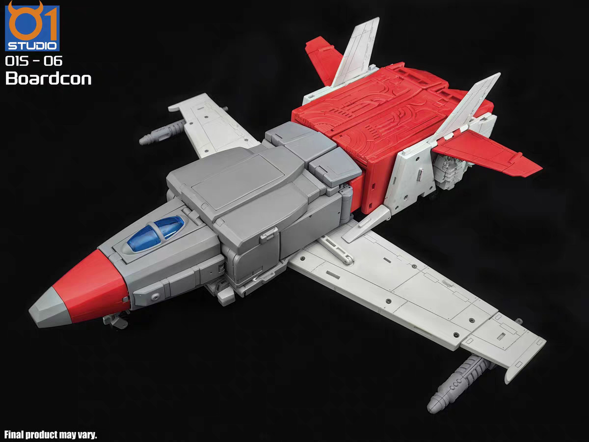 Pre-order 01-Studio 01S06 Boardcon Broadside Triple Changer Action Figure