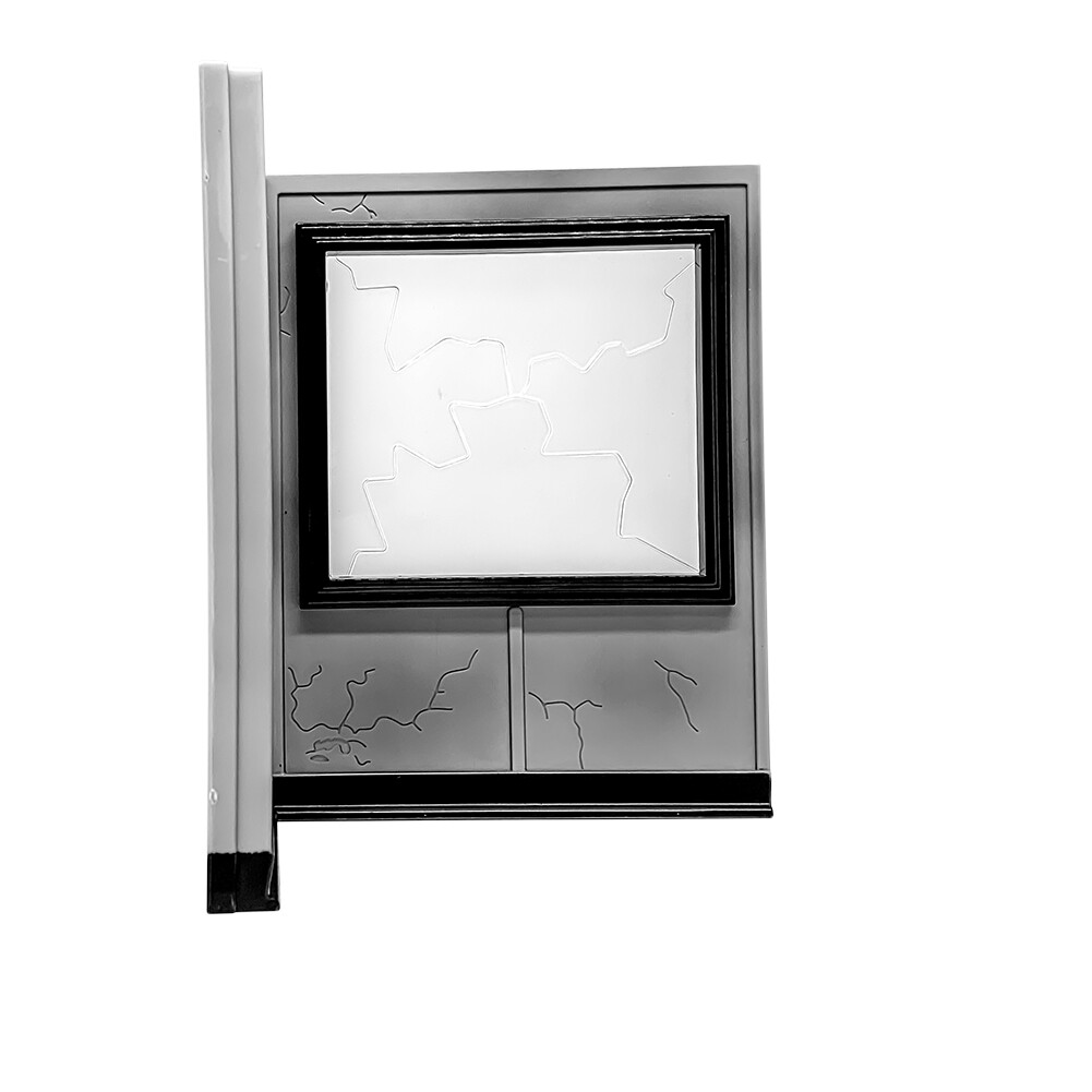 Breakable Window and Wall Playset for WWE & AEW Wrestling Action Figures