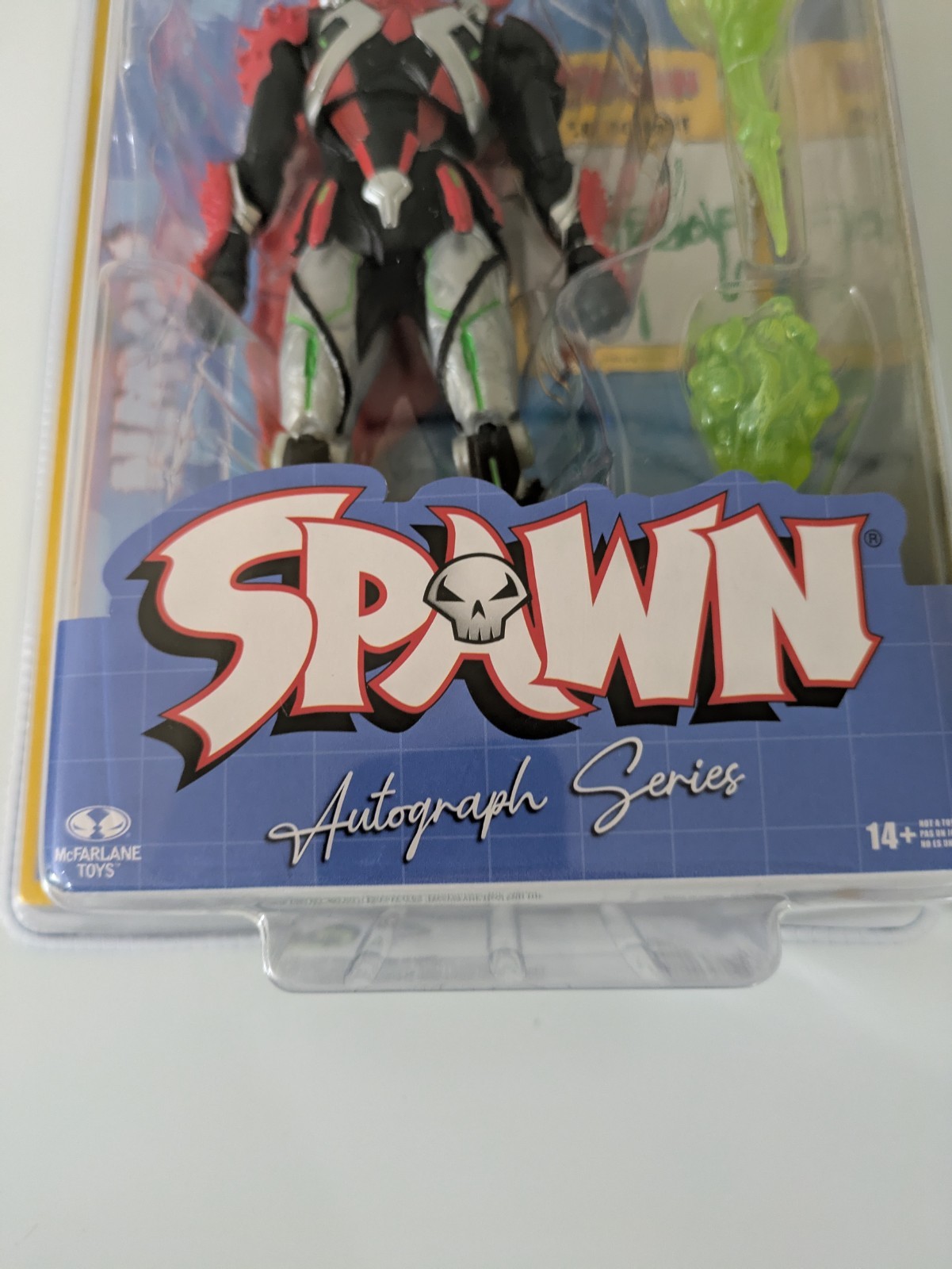 SPAWN RAT CITY 30 Years GOLD LABEL Todd McFarlane Signed Auto AUTOGRAPH SERIES!